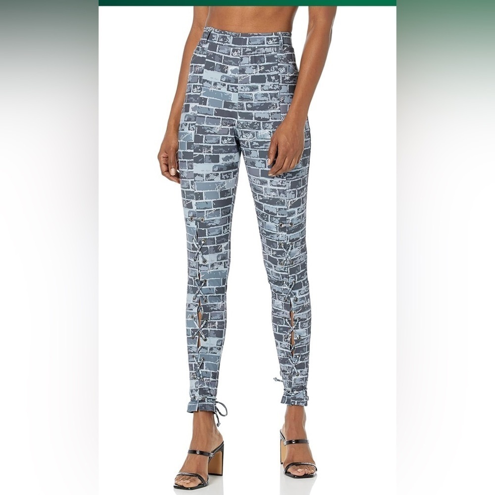 Romeo Hunte x The Drop Women's Grey Brick Lace-up
Leggings new